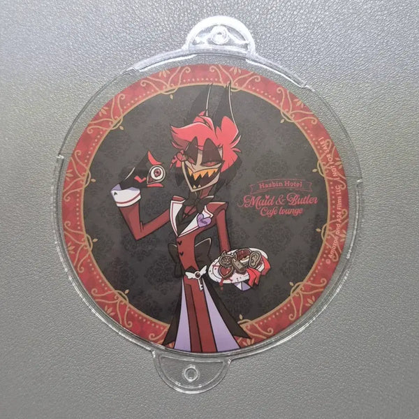 [BUNJANG] Hazbin Hotel Alastor Paper Coaster / 해즈빈호텔 알래스터 종이코스터