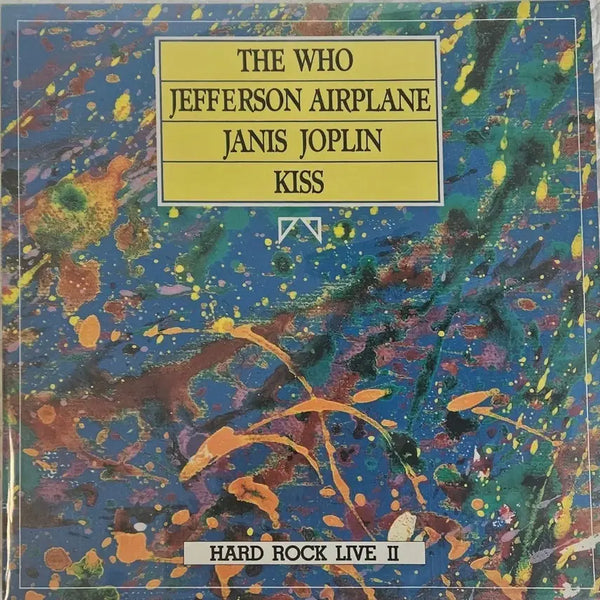 [BUNJANG] Hard Rock Live 2: The Who, Kiss, Jefferson Airplane, Janis Joplin Vinyl Record / [lp]Hard rock live 2~the who,kiss등