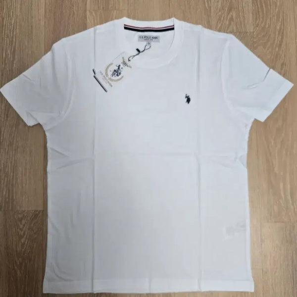 [BUNJANG] US Polo Assn. White Short-Sleeve T-Shirt / US폴로 어씬 흰색 반팔 티셔츠 새상품