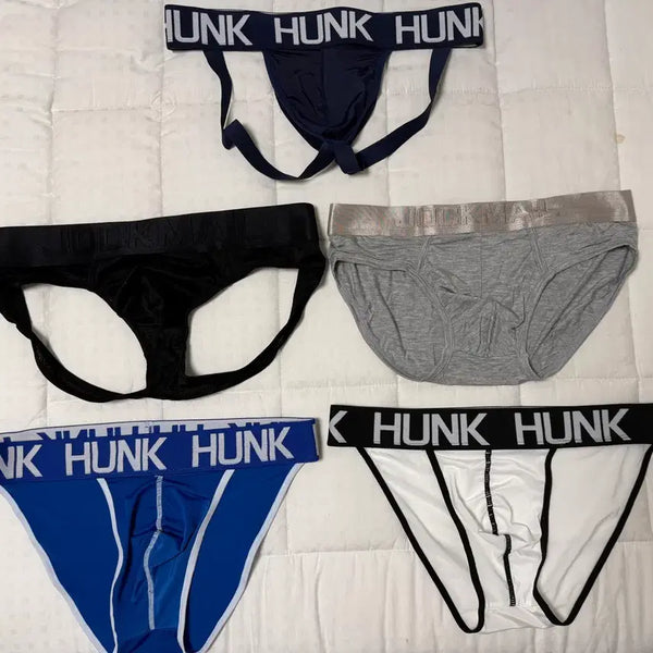 [BUNJANG] Jockmail Hunk Men's Underwear Briefs / jockmail hunk 남성팬티 속옷 작스 새제품
