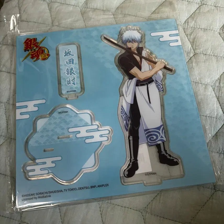[BUNJANG] Gintama Gintoki Acrylic Stand / 미개봉) 은혼 긴토키 아크릴스탠드 양도
