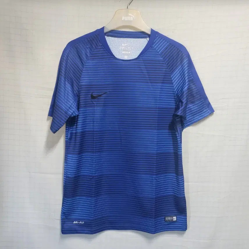 [BUNJANG] Nike Dri-FIT Striped T-Shirt (L/100) / 나이키 드라이핏 기능성티셔츠 (L/100)