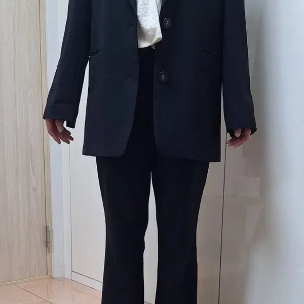 [BUNJANG] It Michaa Oversized Black Blazer / 잇미샤 여성자켓