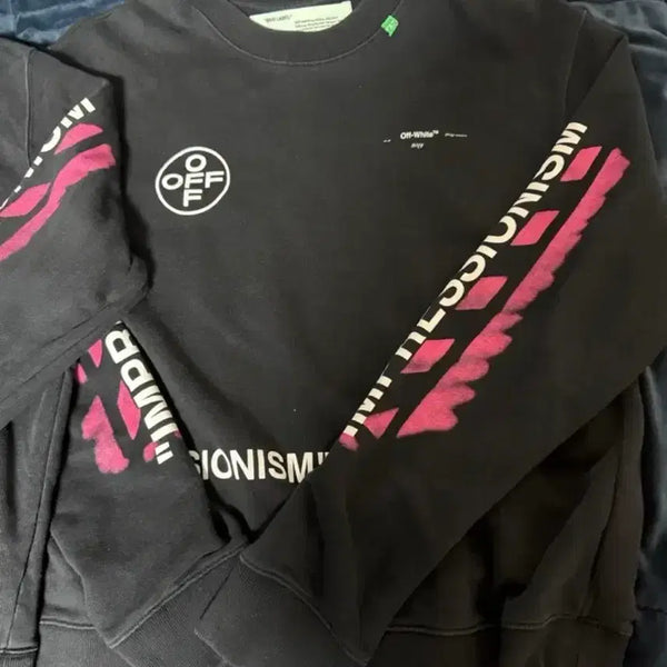 [BUNJANG] Off-White Stencil Arrow Sweatshirt Hoodie XL / (급처)(XL) 오프화이트 스탠실 애로우 맨투맨 후드티 팝니다