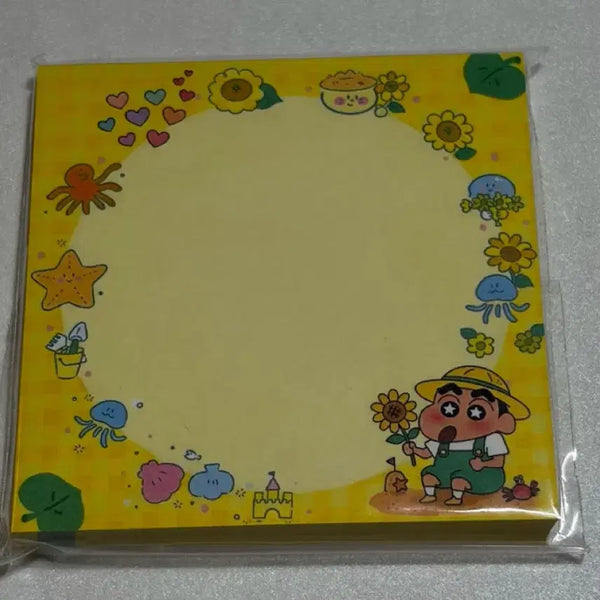 [BUNJANG] Crayon Shin-chan Character Memo Pad / 짱구 캐릭터 애니 떡메모지 떡메 포용