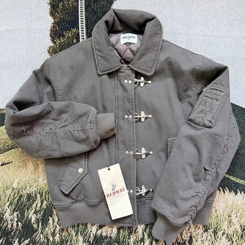 [BUNJANG] BADWAY Fade Slab Fireman Jacket L Size / BADWAY 페이드 슬랩 파이어맨 자켓 L SIZE