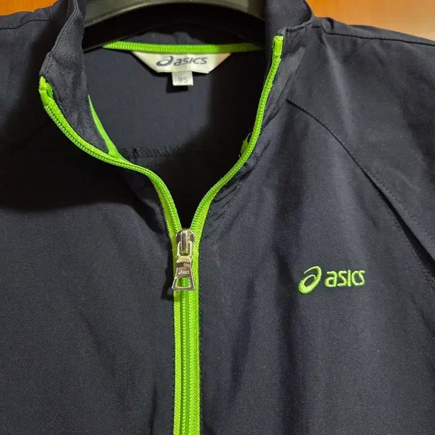 [BUNJANG] ASICS Navy Training Zip-Up Track Jacket Size 95 / 아식스 네이비 트레이닝 집업 95