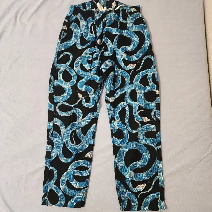 [BUNJANG] Calee Snake Pattern Cotton Pants / Calee 칼리 스네이크 패턴 팬츠