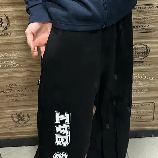 [BUNJANG] IAB Studio Side Logo Sweatpants L / 아이앱 사이드로고 스웻팬츠 L