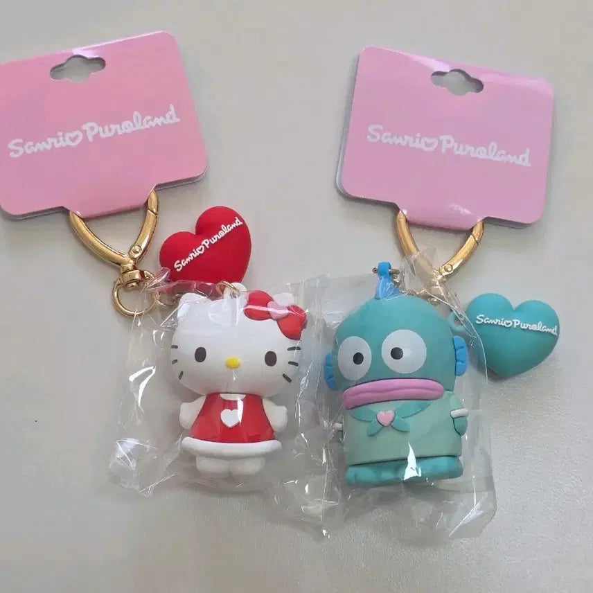 [BUNJANG] Sanrio Purloland Hello Kitty Hangyodon Keychain / 퓨로랜드 키티 한교동 키링