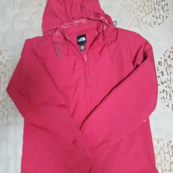 [BUNJANG] The North Face Pink Hooded Windbreaker Jacket Size 90 / 노스페이스 핑크색 바람막이 후드 자켓 90