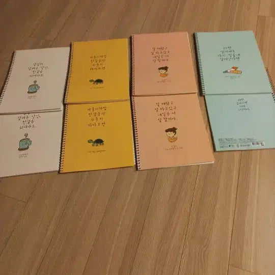 [BUNJANG] POPO Spring Note 8-Set / POPO스프링노트 8종세트 새제품