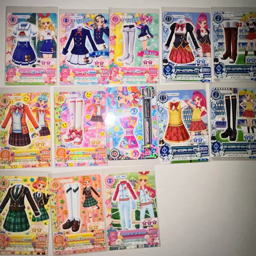 [BUNJANG] Aikatsu Starlight School Uniform Bundle (Rare) / 아이엠스타 스타라이트 하복 동복 등등 교복 모음(일괄희귀)