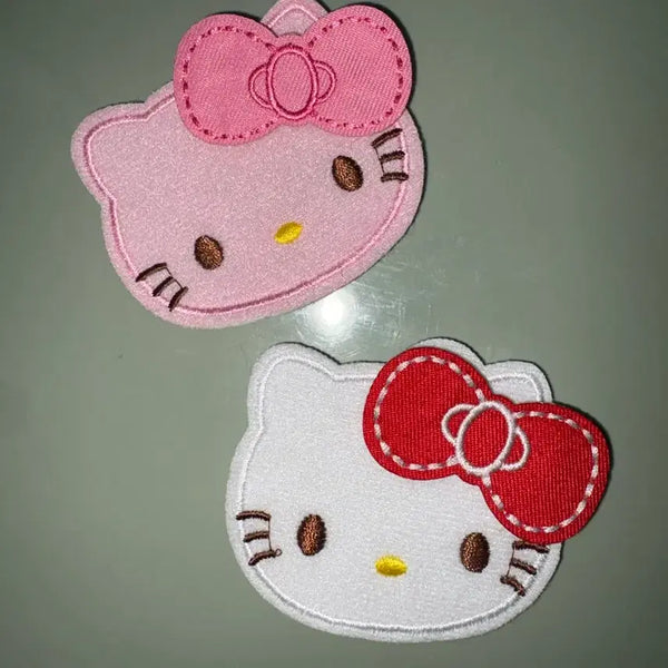 [BUNJANG] Hello Kitty Hair Grips Set / 앞머리 고정 머리 찍찍이 키티 헬로키티 2개 세트