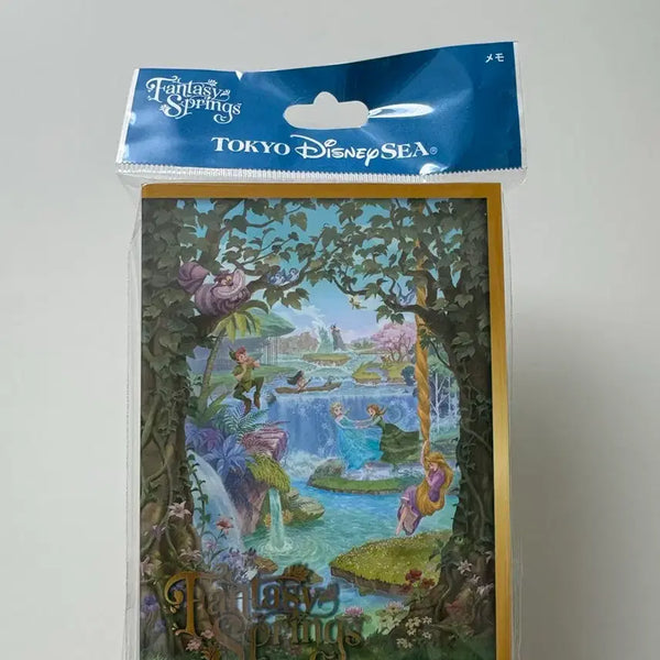 [BUNJANG] Tokyo DisneySea Fantasy Springs Memo Pad / (새상품) 도쿄디즈니씨 판타지 스프링스 메모지