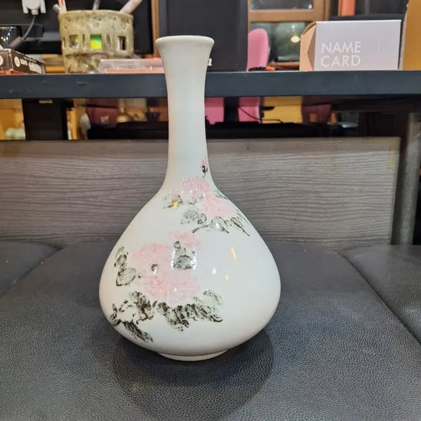 [BUNJANG] Hando Seokwangsoo Jinsa Cheolhwa Chrysanthemum Pattern Vase / 도자기 주병