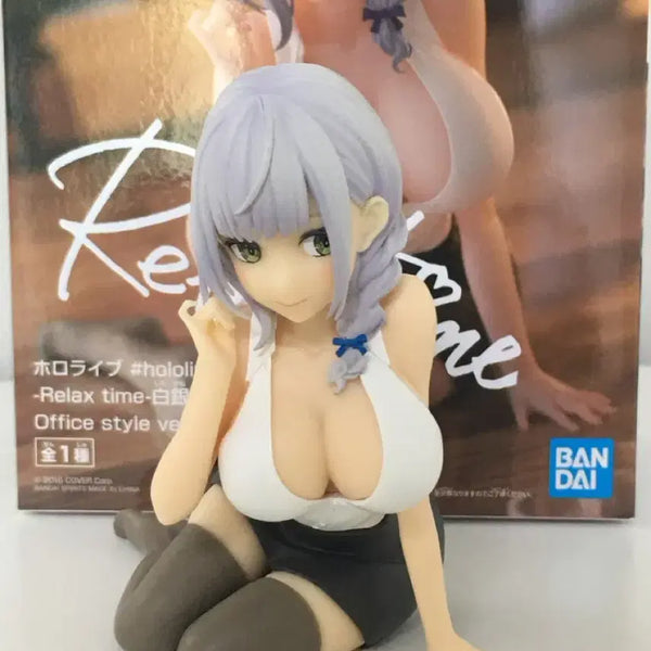[BUNJANG] Hololive Shirogane Noel Relax Time Noodles Stopper Figure / 7/23 배송)홀로라이브 시로가네 노엘 릴렉스타임 피규어 판매합니다!