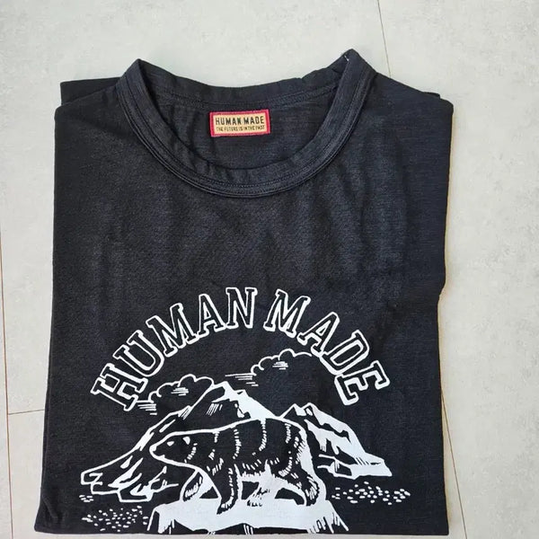 [BUNJANG] Human Made Graphic T-Shirt Black / 휴먼메이드 그래픽 티셔츠 블랙 M, S