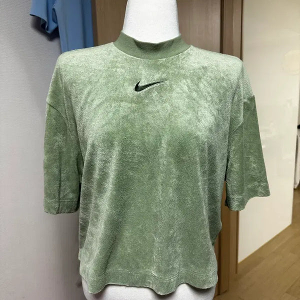 [BUNJANG] Nike Terry Crop T-Shirt Size S / 나이키 테리소재 크롭 티셔츠 S
