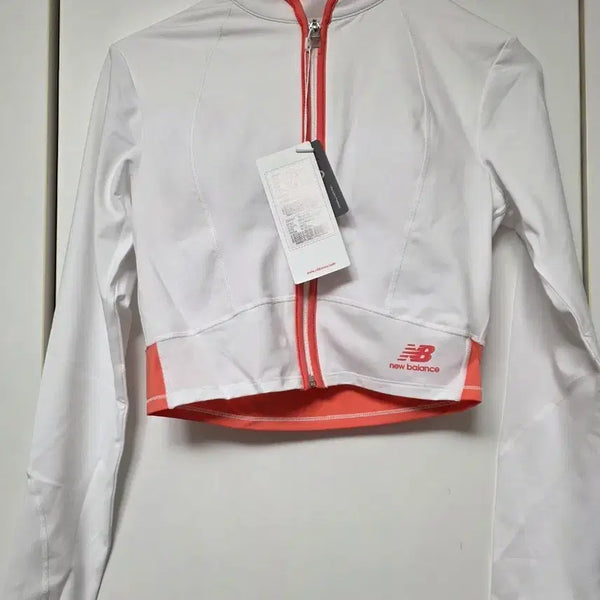 [BUNJANG] New Balance Women's Rash Guard Set White/Orange / 뉴발란스 여성 래쉬가드 세트 화이트 오렌지 새상품