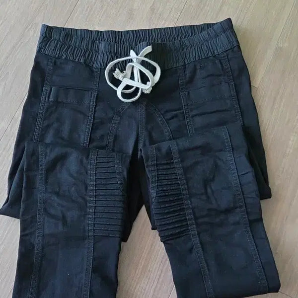 [BUNJANG] Rick Owens Darkshadow Biker Pants Black / 새상품 컨디션/릭오웬스[정품]바이커 팬츠