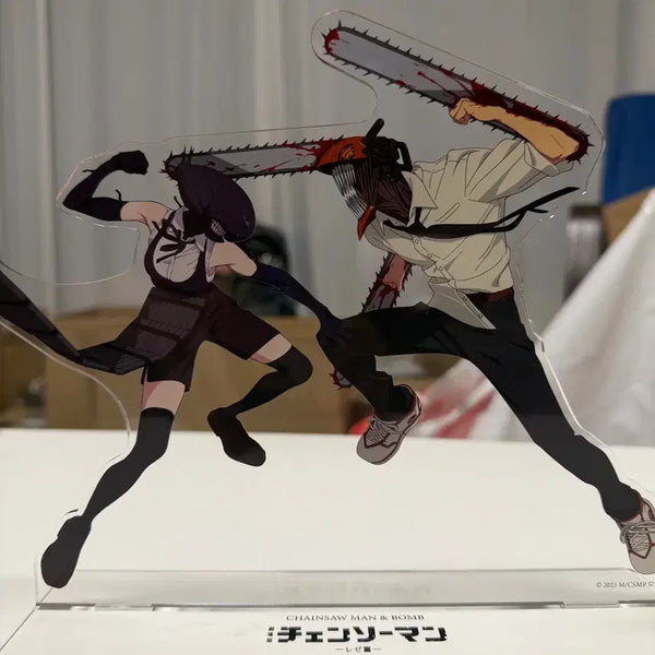 [BUNJANG] Chainsaw Man - Reze & Denji Battle Scene Acrylic Stand / 체인소맨 레제 덴지 전투씬 아크릴 스탠드 (베이스야드)