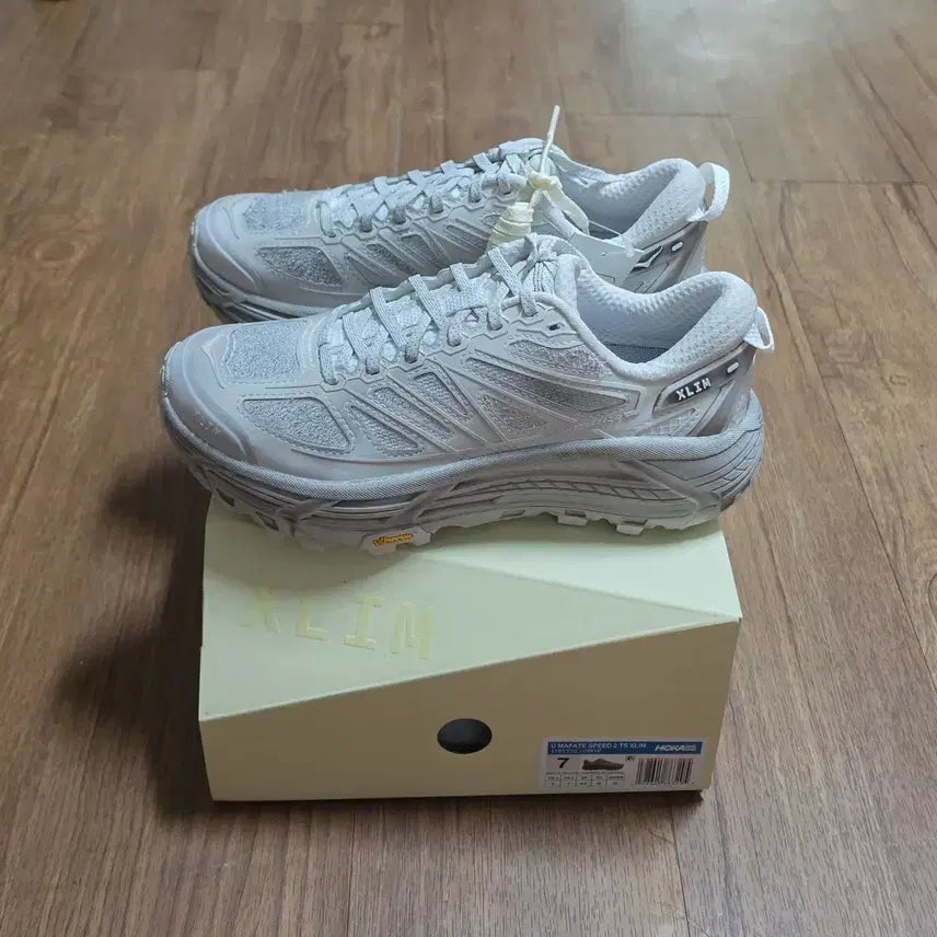 [BUNJANG] Hoka x Exlim Mafate Speed 2 TS Gray Foam / [250]호카 x 엑슬림 마파테 스피드 2 TS 그레이 폼