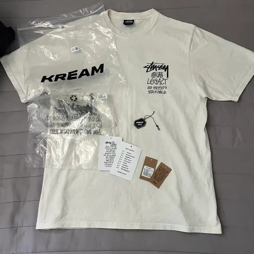 [BUNJANG] Stussy x Our Legacy Short Sleeve T-Shirt - Size M / 스투시 아워레가시 반팔 M