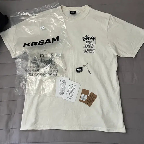 [BUNJANG] Stussy x Our Legacy Short Sleeve T-Shirt - Size M / 스투시 아워레가시 반팔 M