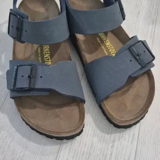 [BUNJANG] Birkenstock New York Navy Size 245 / 버켄스탁 뉴욕 245 네이비 새상품