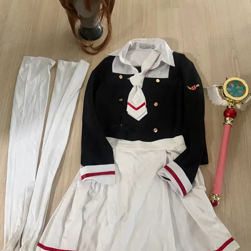 [BUNJANG] Cardcaptor Sakura Kero Middle School Uniform Cosplay Set / 카드캡터 사쿠라 체리 중등부 교복 코스프레