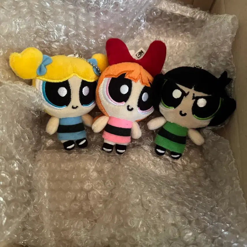 [BUNJANG] Powerpuff Girls Keyring Bundle Set / 파워퍼프걸 키링 3개 일괄