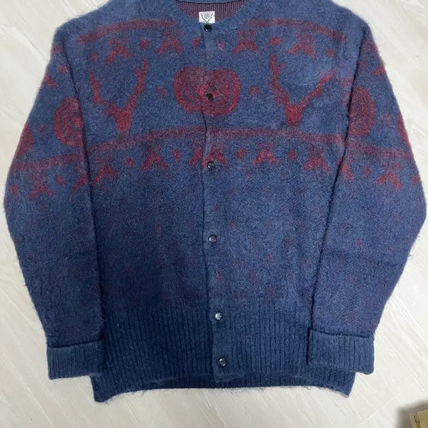 [BUNJANG] South2 West8 Mohair Knit Cardigan / 남이서팔 south2 west8 모헤어 니트 가디건