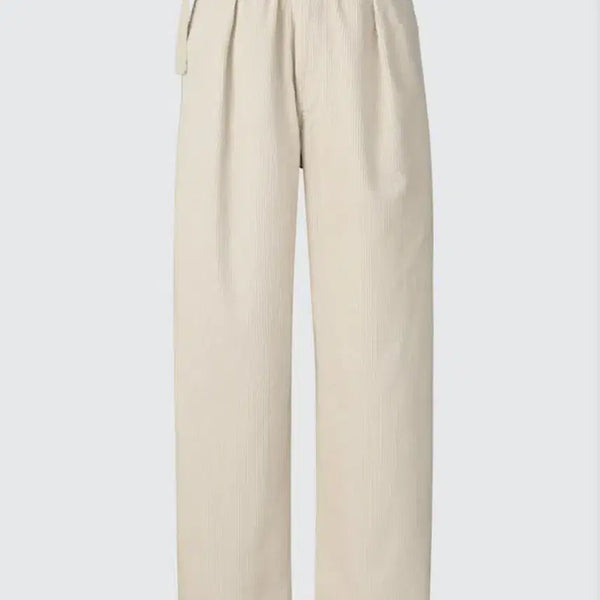 [BUNJANG] Uniqlo U Corduroy Tuck Wide Pants - Size S / 유니클로U 코듀로이 턱 와이드 팬츠 S사이즈