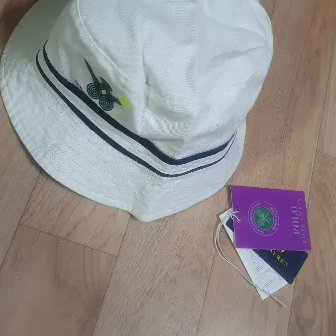 [BUNJANG] Polo Ralph Lauren Wimbledon Reversible Bucket Hat / 폴로 랄프로렌 윔블던 양면 버킷햇 새거 정가10만원