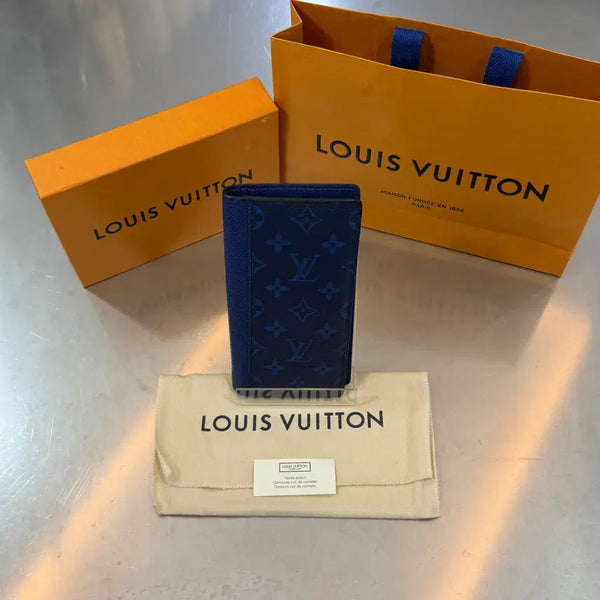 [BUNJANG] Louis Vuitton LV Eclipse Monogram Brazza Long Wallet (M61697) / [브리온] 루이비통 이클립스 모노그램 브라짜 장지갑(M61697)
