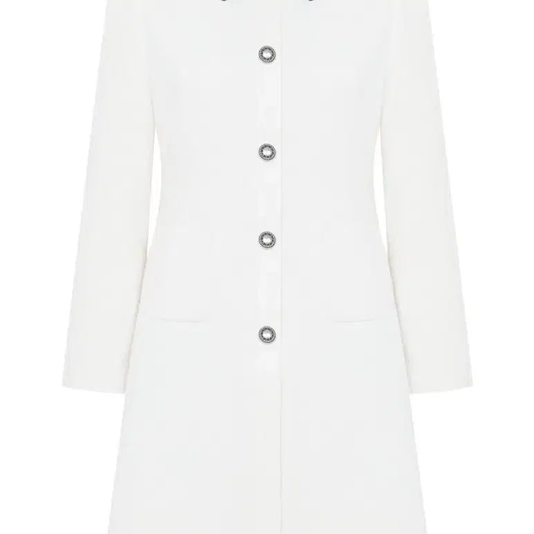 [BUNJANG] Kenneth Lady Tweed Button-Down Dress Size 55 / 케네스레이디 원피스 55 (새상품)