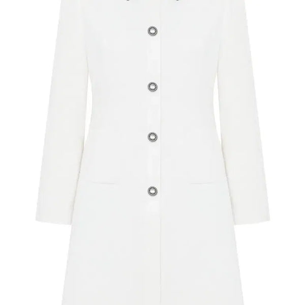 [BUNJANG] Kenneth Lady Tweed Button-Down Dress Size 55 / 케네스레이디 원피스 55 (새상품)