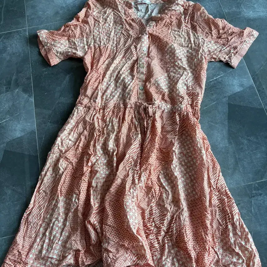 [BUNJANG] Vintage Pattern Dress / 빈티지 패턴 원피스