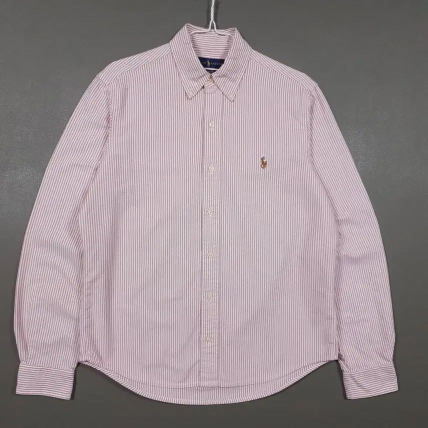 [BUNJANG] Polo Ralph Lauren 21SS Multi-Pony Stripe Shirt / 실측 M 폴로 랄프로렌 신형 21ss 큐알 멀티포니 스트라이프 셔츠 남방