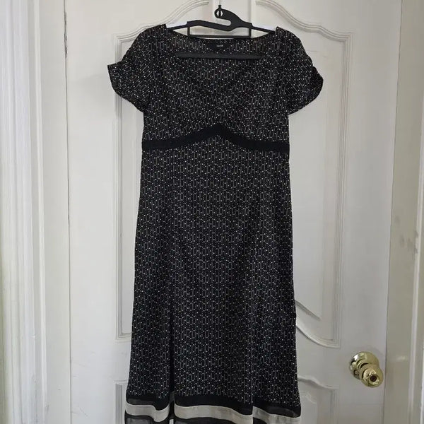 [BUNJANG] System Dot Pattern Long Dress / 시스템 도트패턴 원피스