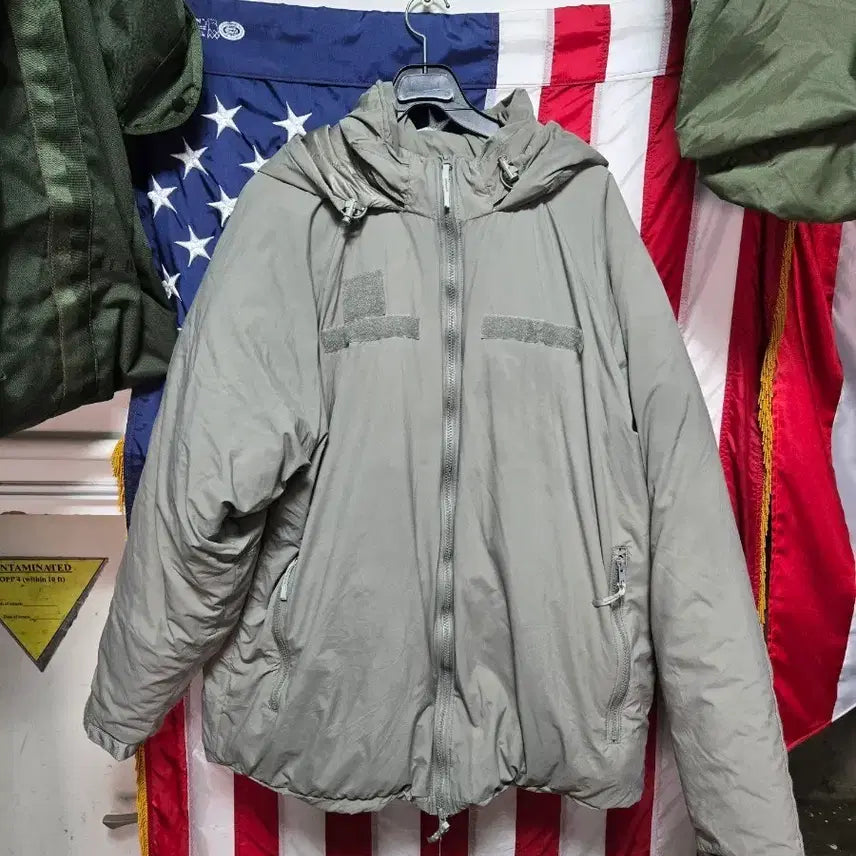 [BUNJANG] US Military Issue PrimaLoft Jacket (Gray, Hooded) / 미군지급프리마자켓ll