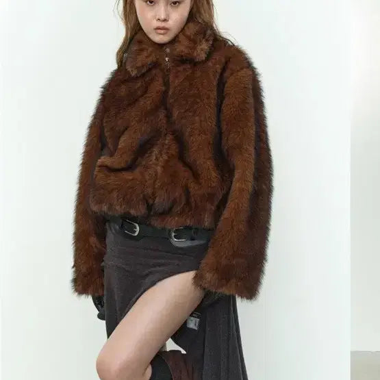 [BUNJANG] Seric Fur Brown New / (새상품) 세릭 퍼 브라운