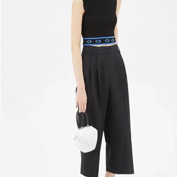 [BUNJANG] Lucky Chouette 22SS Wide Tuck Pants (Beige) / 럭키슈에뜨 와이드턱팬츠 22SS (베이지)