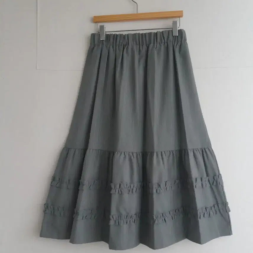 [BUNJANG] 2-Tier Ruffle Skirt / 2단프릴캉캉스커트