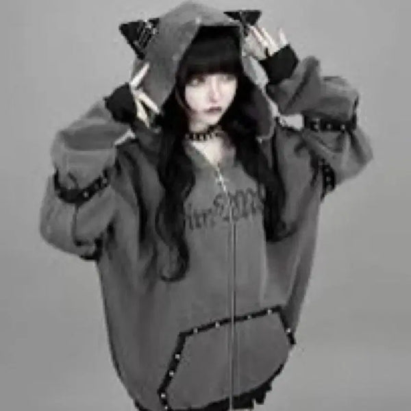 [BUNJANG] Dim Moir Necomimi Jacket / 딤모아르 네코미미 수주분 양도
