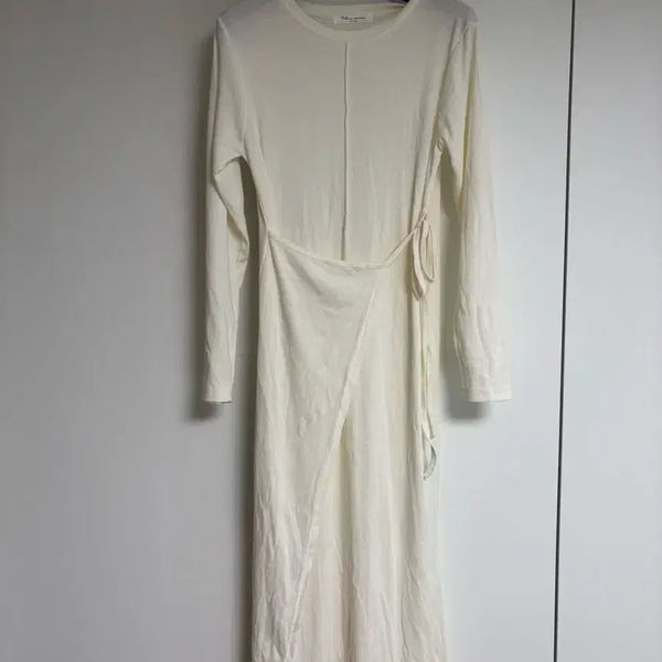 [BUNJANG] Wrap Knit Dress / 허리 랩 니트 원피스