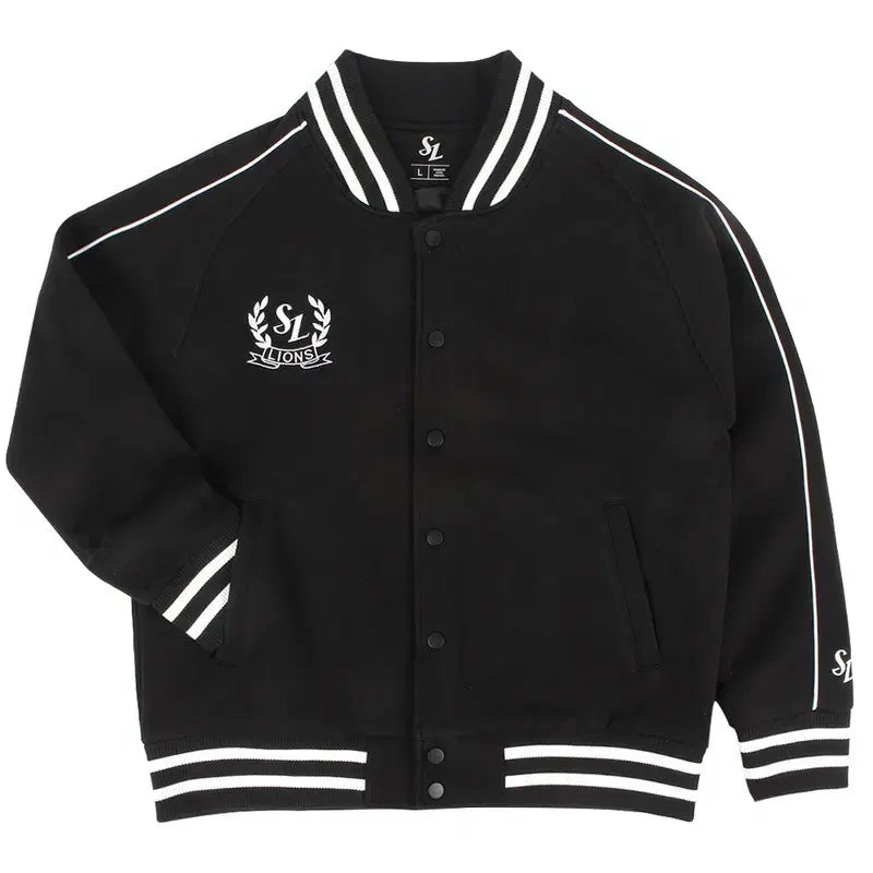 [BUNJANG] Samsung Lions 2025 Spring/Autumn Jumper - Black / 삼성라이온즈 25 춘추점퍼 블랙