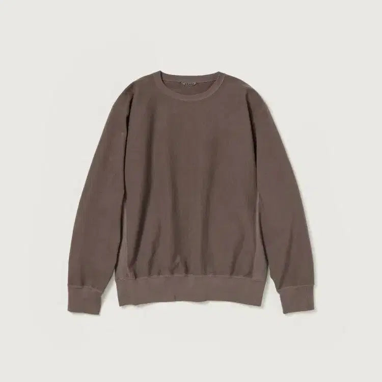 [BUNJANG] Orrery Super Mild Sweat Brown Size 4 / 오라리 슈퍼 밀드 스웻 브라운 4사이즈
