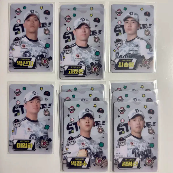 [BUNJANG] Doosan Bears 2025 Millie Form Photocard - Park Shin-ji, Choi Seung-yong, Lee Young-ha, Park Jeong-su, Kim Myeong-sin, Go Hyo-jun / [두산베어스] 2025 밀리폼: 박신지, 최승용, 이영하, 박정수 등